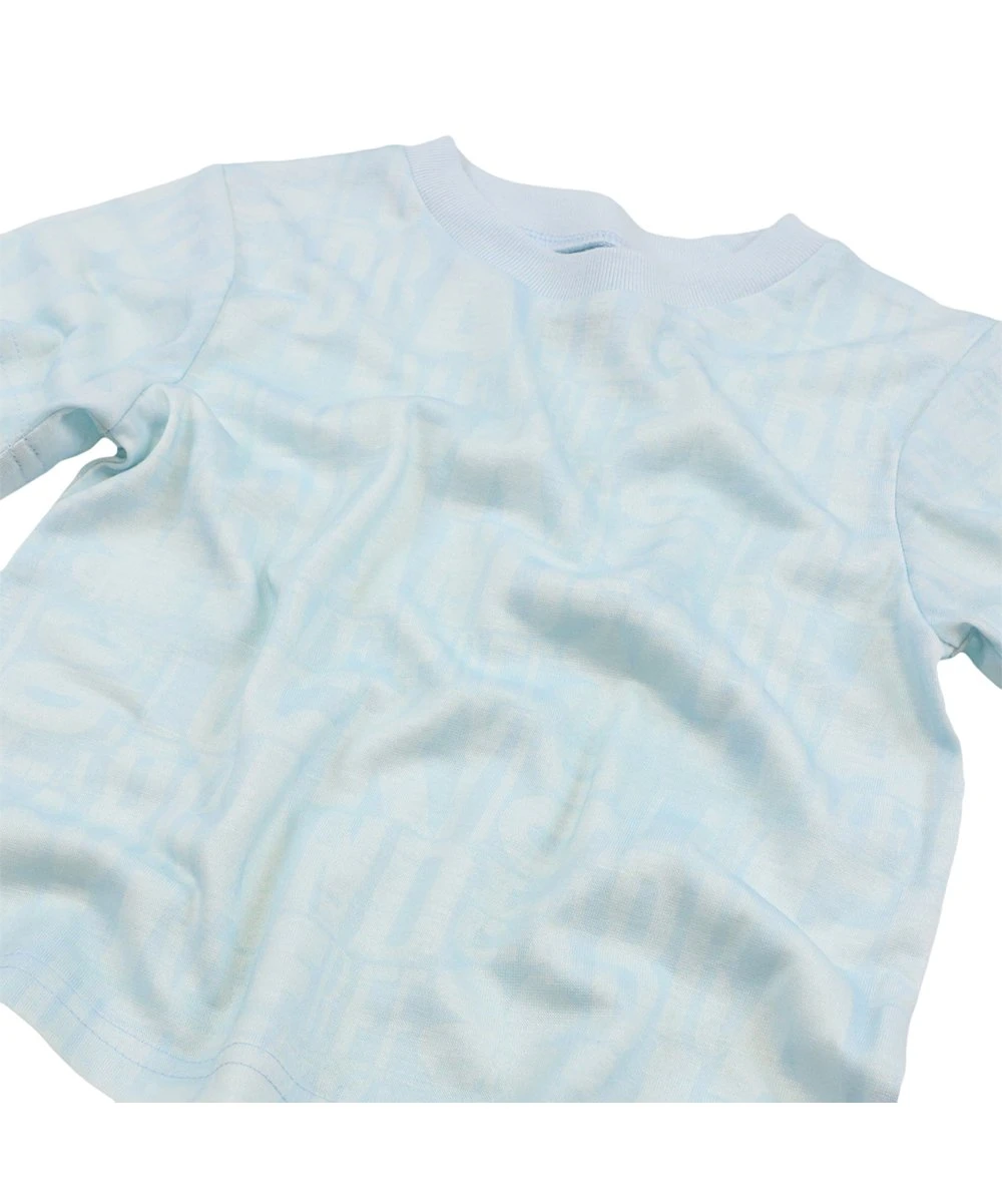 Cheapest ✨ Lucky Brand Light Blue 'Lucky Brand' Block Letters Pajama Set For Kids ✔️ 6 Cheapest ✨ Lucky Brand Light Blue 'Lucky Brand' Block Letters Pajama Set For Kids ✔️ - Image 4