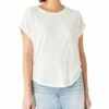 Budget ⌛ Lucky Brand Bright White Cuff-Sleeve Sandwash Dolman Tee - ???? Women ✨ 2 Budget ⌛ Lucky Brand Bright White Cuff-Sleeve Sandwash Dolman Tee - ???? Women ✨ -Lucky Brand Shop zu103602854 main tm1645713466