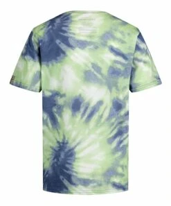 Outlet ???? Lucky Brand Coronet Blue & Green Tie-Dye Crewneck Tee - Boys For Kids ???? -Lucky Brand Shop zu105521633 alt 1 tm1651161844