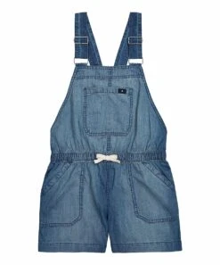 Deals ???? Lucky Brand Audra Wash Bow-Accent Easy Shortalls - ???? Girls For Kids ????