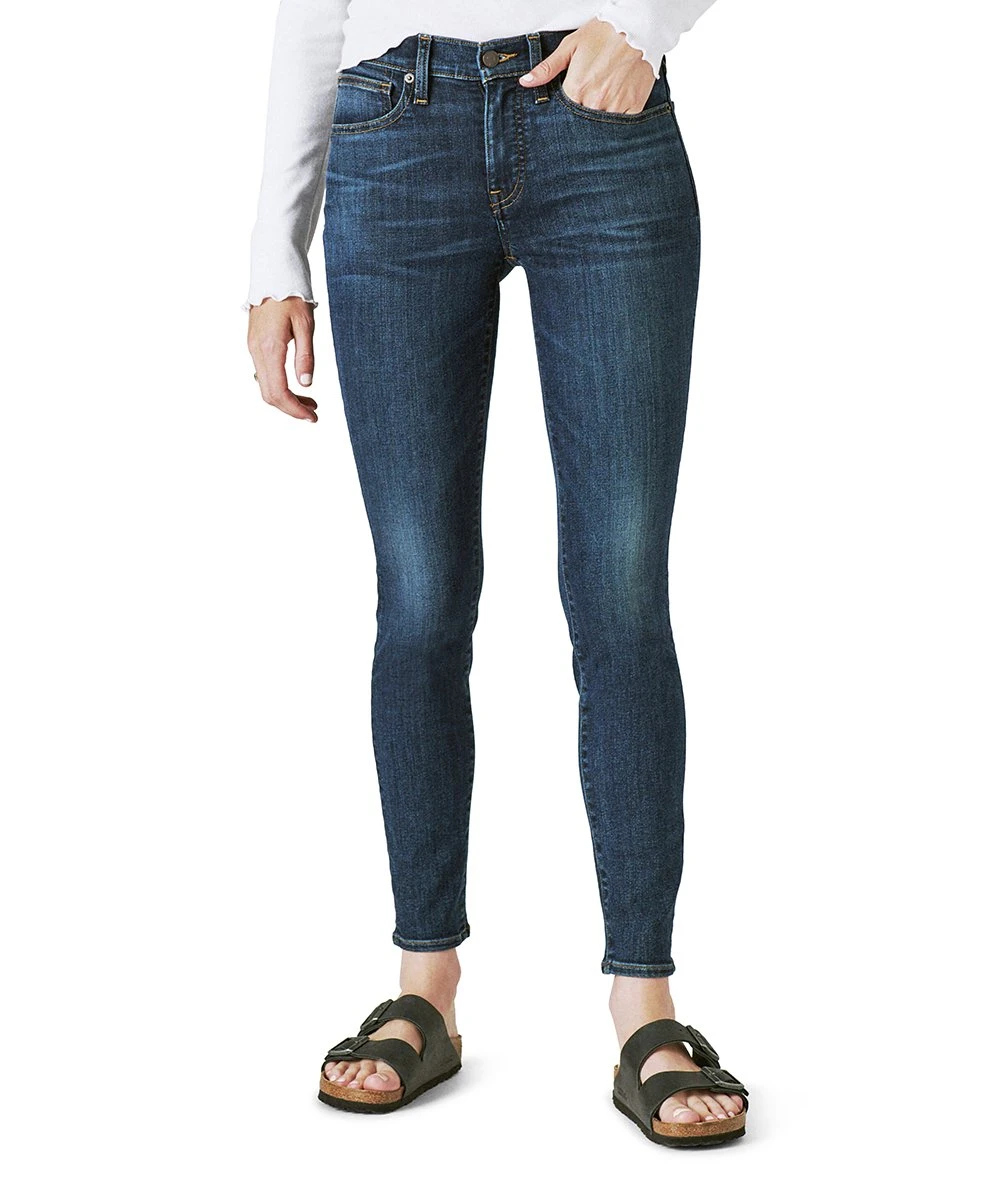 Best Sale ???? Lucky Brand Deep Sea Blue Ava Skinny ???? Jeans - ???? Women ???? 3 Best Sale ???? Lucky Brand Deep Sea Blue Ava Skinny ???? Jeans - ???? Women ????