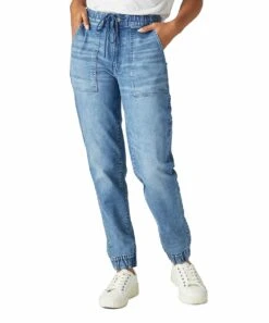 Lucky Brand Shop 12 Best deal ✨ Lucky Brand Ideal Blue Denim Joggers - ???? Women ????