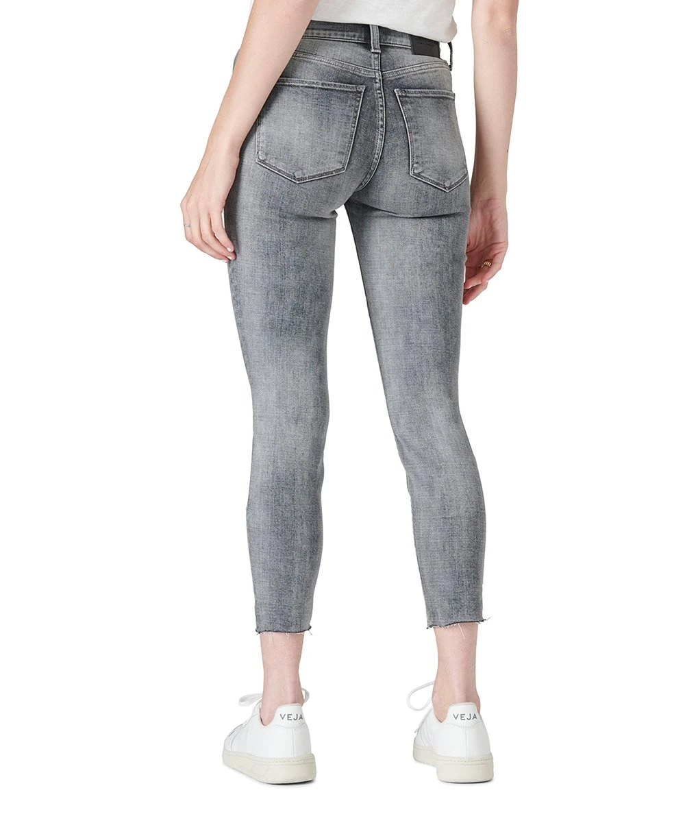 Best Pirce ✨ Lucky Brand Dubois Gray Distressed Bridgette High-Rise Crop Skinny ???? Jeans - ???? Women ???? 5 Best Pirce ✨ Lucky Brand Dubois Gray Distressed Bridgette High-Rise Crop Skinny ???? Jeans - ???? Women ???? - Image 3