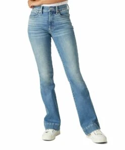 New ???? Lucky Brand Salvation Sky Blue Stevie High-Rise Flare ???? Jeans - ???? Women ⌛