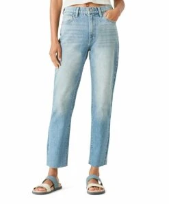 Promo ???? Lucky Brand Camden Town Blue Drew High-Rise Mom ???? Jeans - ???? Women ????