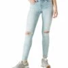 Hot Sale ???? Lucky Brand Fan Girl White Distressed Ava Mid-Rise Skinny ???? Jeans - ???? Women ???? -Lucky Brand Shop zu107717002 main tm1661009210