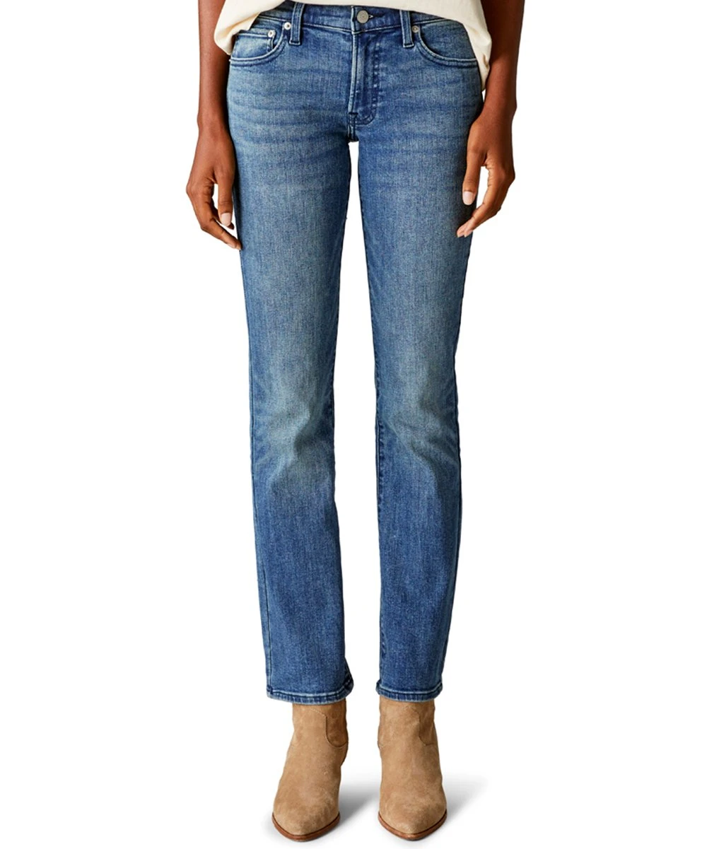 Best Sale ✔️ Lucky Brand Gemini Blue Sweet Mid-Rise Straight-Leg ???? Jeans - ???? Women ???? 3 Best Sale ✔️ Lucky Brand Gemini Blue Sweet Mid-Rise Straight-Leg ???? Jeans - ???? Women ????