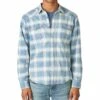 Promo ???? Lucky Brand Indigo Plaid Western Button-Up - Men ⭐
