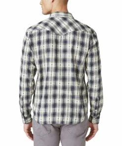 Best Pirce ???? Lucky Brand White & Black Plaid Western Button-Up - Men ⭐ -Lucky Brand Shop zu107727426 alt 2 tm1661866112