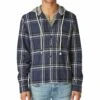 Outlet ???? Lucky Brand Navy & Gray Plaid Button-Up Hoodie - Men ???? 1 Outlet ???? Lucky Brand Navy & Gray Plaid Button-Up Hoodie - Men ???? -Lucky Brand Shop zu107981205 main tm1661009210