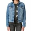 Deals ⭐ Lucky Brand Blue Stone Wash Button-Up Denim Jacket - ???? Women ✨ -Lucky Brand Shop zu107981211 main tm1667854378