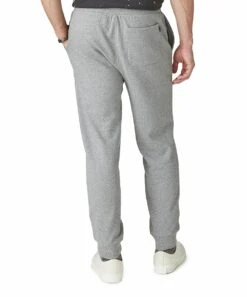Hot Sale ???? Lucky Brand Heather Gray Drawstring Terry Joggers - Men ???? -Lucky Brand Shop zu107986706 alt 2 tm1661009210