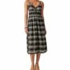 Cheap ⭐ Lucky Brand Black & Cream Plaid Shirred-Waist Sleeveless A-Line ???? Dress - ???? Women ✨ 2 Cheap ⭐ Lucky Brand Black & Cream Plaid Shirred-Waist Sleeveless A-Line ???? Dress - ???? Women ✨ -Lucky Brand Shop zu107986710 main tm1661009210