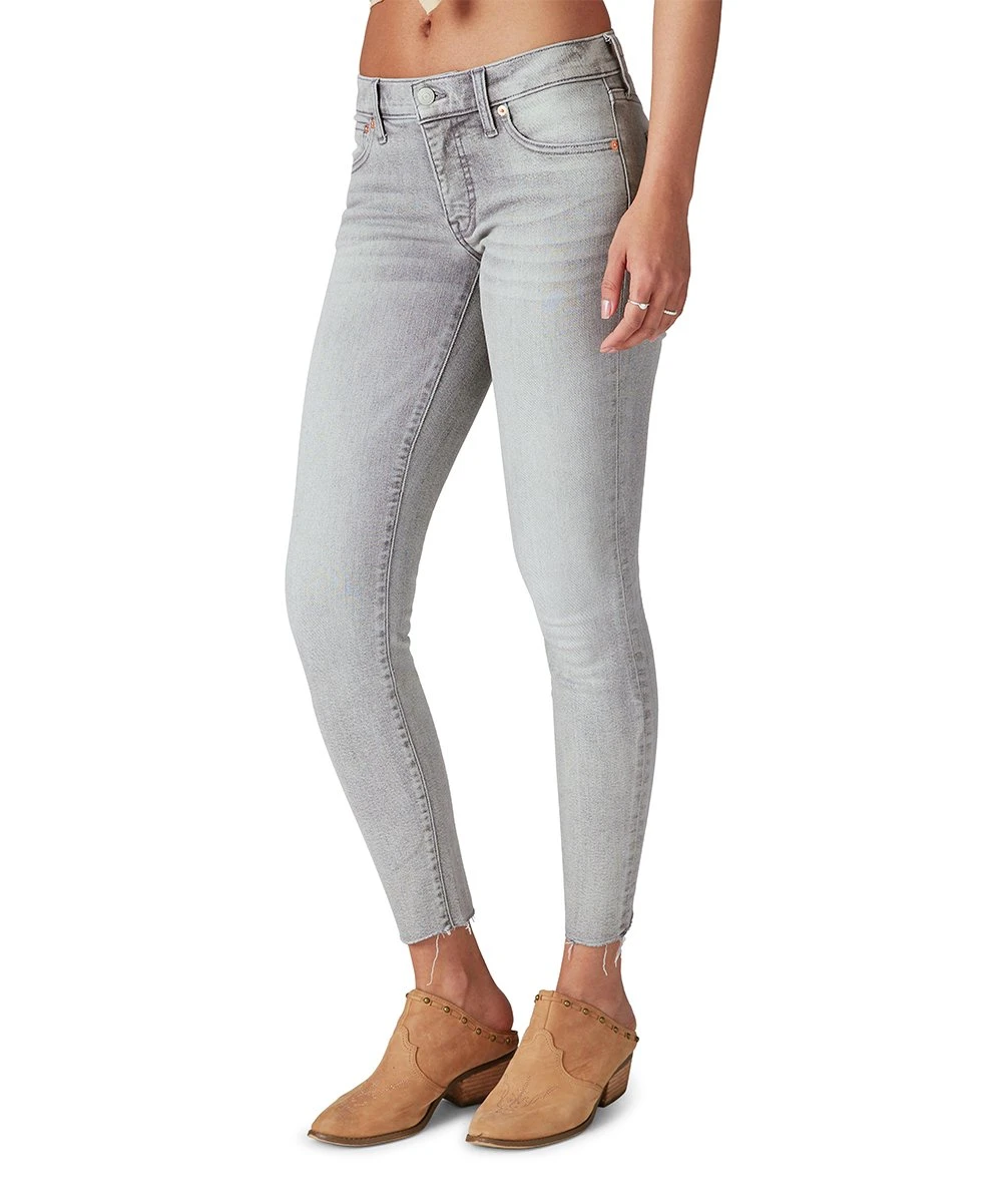 Best deal ???? Lucky Brand Zodiac Gray Ava Mid-Rise Skinny ???? Jeans - ???? Women ???? 4 Best deal ???? Lucky Brand Zodiac Gray Ava Mid-Rise Skinny ???? Jeans - ???? Women ???? - Image 2