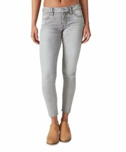 Lucky Brand Shop 33 Best deal ???? Lucky Brand Zodiac Gray Ava Mid-Rise Skinny ???? Jeans - ???? Women ????