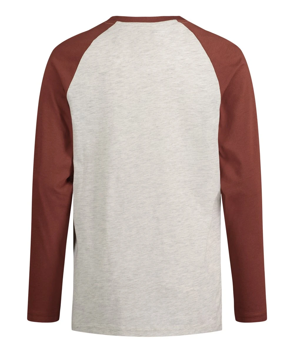 Cheap ???? Lucky Brand Oatmeal Heather & Burnt Brown Key Long-Sleeve Raglan Tee - Boys For Kids ???? 4 Cheap ???? Lucky Brand Oatmeal Heather & Burnt Brown Key Long-Sleeve Raglan Tee - Boys For Kids ???? - Image 2