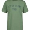Discount ???? Lucky Brand Earth Green Heather Jock Logo Tee - Boys For Kids ???? -Lucky Brand Shop zu108238481 main tm1660655719
