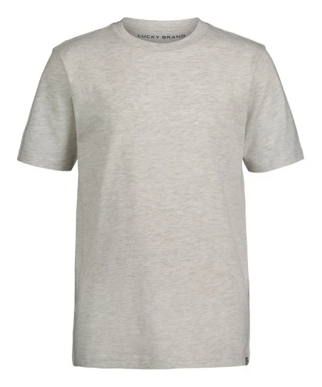 Buy ???? Lucky Brand Oatmeal Heather Key Solid Tee - Boys For Kids ???? 3 Buy ???? Lucky Brand Oatmeal Heather Key Solid Tee - Boys For Kids ????