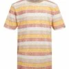 Hot Sale ???? Lucky Brand Nomad Heather & Orange Cozy Stripe Tee - Boys For Kids ⌛ -Lucky Brand Shop zu108238586 main tm1660655719