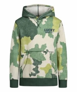 Top 10 ✨ Lucky Brand Kale Exploded Camo Logo Pullover Hoodie - Boys For Kids ????