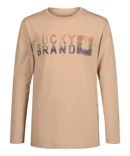 Coupon ???? Lucky Brand Nomad Heather Cloverleaf Rise Logo Long-Sleeve Tee - Boys For Kids ???? 3 Coupon ???? Lucky Brand Nomad Heather Cloverleaf Rise Logo Long-Sleeve Tee - Boys For Kids ????