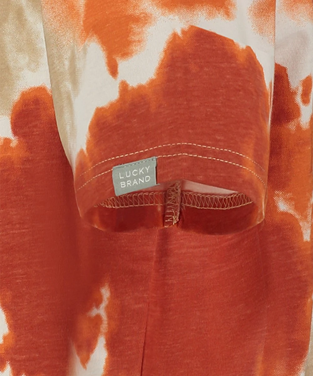 Wholesale ???? Lucky Brand Burnt Brick & Beige Earth Tie-Dye Tee - Boys For Kids ???? 5 Wholesale ???? Lucky Brand Burnt Brick & Beige Earth Tie-Dye Tee - Boys For Kids ???? - Image 3