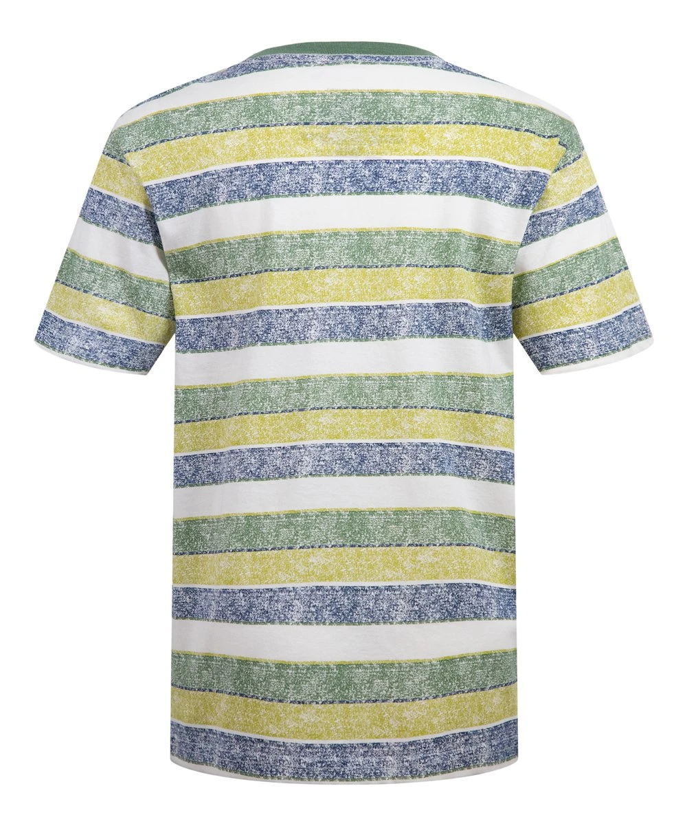 Buy ???? Lucky Brand Earth Green Heather & Blue Cozy Stripe Tee - Boys For Kids ???? 4 Buy ???? Lucky Brand Earth Green Heather & Blue Cozy Stripe Tee - Boys For Kids ???? - Image 2