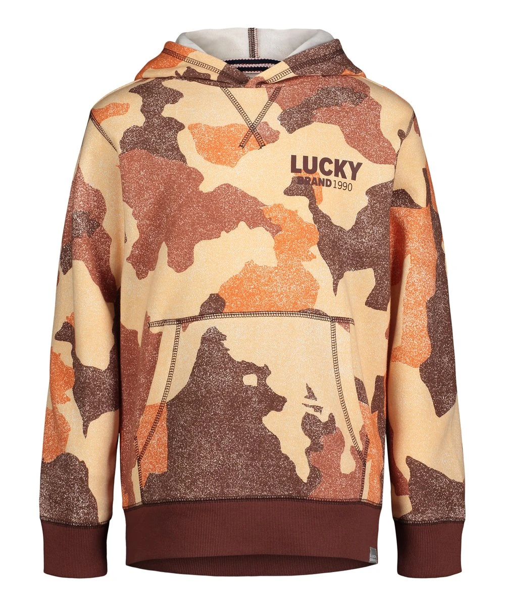 Wholesale ⭐ Lucky Brand Cacao Exploded Camo Logo Pullover Hoodie For Kids ???? 3 Wholesale ⭐ Lucky Brand Cacao Exploded Camo Logo Pullover Hoodie For Kids ????