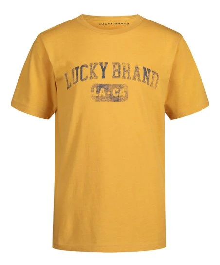Best Pirce ✨ Lucky Brand Honeycomb Heather Jock Logo Tee - Boys For Kids ???? 3 Best Pirce ✨ Lucky Brand Honeycomb Heather Jock Logo Tee - Boys For Kids ????
