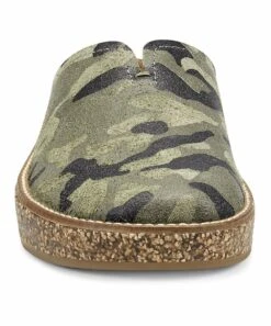 Brand new ❤️ Lucky Brand Olive & Black Camo Tamala Suede Mule - ???? Women ???? -Lucky Brand Shop zu108262969 alt 2 tm1660665754