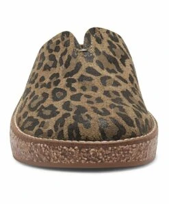 Buy ???? Lucky Brand Brown & Black Leopard Tamala Suede Mule - ???? Women ✔️ -Lucky Brand Shop zu108270121 alt 3 tm1660665754