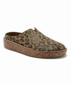 Buy ???? Lucky Brand Brown & Black Leopard Tamala Suede Mule - ???? Women ✔️