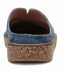Discount ???? Lucky Brand Dark Denim Tamala Suede Mule - ???? Women ???? -Lucky Brand Shop zu108270139 alt 4 tm1660665754