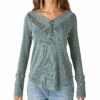 Discount ???? Lucky Brand Balsam Green Embroidered Henley - ???? Women ???? 2 Discount ???? Lucky Brand Balsam Green Embroidered Henley - ???? Women ???? -Lucky Brand Shop zu108620741 main tm1661866112