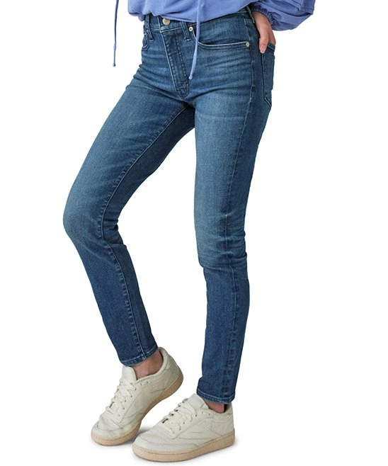 Deals ???? Lucky Brand Blue Denim High-Waist Skinny ???? Jeans - ???? Women ???? 5 Deals ???? Lucky Brand Blue Denim High-Waist Skinny ???? Jeans - ???? Women ???? - Image 3