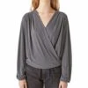Best deal ???? Lucky Brand Asphalt Gray Long-Sleeve Surplice Top - ???? Women ???? 2 Best deal ???? Lucky Brand Asphalt Gray Long-Sleeve Surplice Top - ???? Women ???? -Lucky Brand Shop zu108624404 main tm1661866112