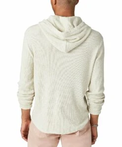 Cheap ❤️ Lucky Brand Oatmeal Thermal Hoodie - Men ???? -Lucky Brand Shop zu108624405 alt 2 tm1661866112