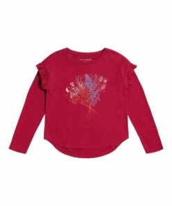 Coupon ???? Lucky Brand Anemone Wildflowers Long-Sleeve Top - ???? Girls For Kids ????
