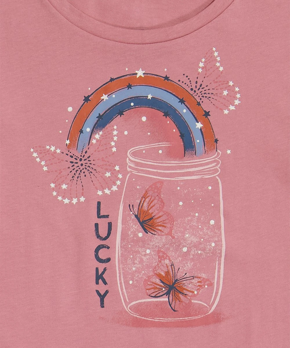 Budget ???? Lucky Brand Foxglove 'Lucky' Fly Free Ruffle-Accent Long-Sleeve Top - ???? Girls For Kids ???? 4 Budget ???? Lucky Brand Foxglove 'Lucky' Fly Free Ruffle-Accent Long-Sleeve Top - ???? Girls For Kids ???? - Image 2