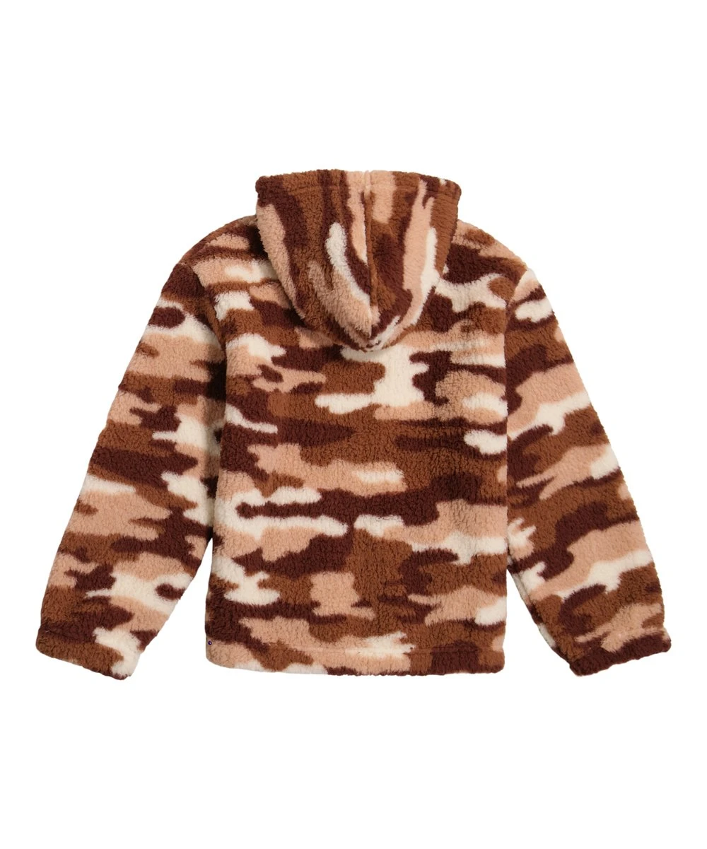 Best Pirce ???? Lucky Brand Brown Stone Camo Sherpa Zip-Up Hoodie - ???? Girls For Kids ???? 4 Best Pirce ???? Lucky Brand Brown Stone Camo Sherpa Zip-Up Hoodie - ???? Girls For Kids ???? - Image 2
