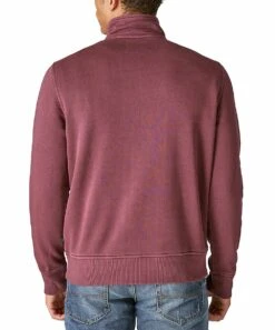 Hot Sale ???? Lucky Brand Plum Fleece Quarter-Zip Pullover - Men ???? -Lucky Brand Shop zu109522659 alt 2 tm1665775412