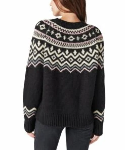 Best reviews of ???? Lucky Brand Black & White Fair Isle Sweater - ???? Women ???? 7 Best reviews of ???? Lucky Brand Black & White Fair Isle Sweater - ???? Women ???? -Lucky Brand Shop zu109522756 alt 2 tm1665775412