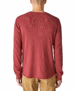 Wholesale ???? Lucky Brand Rose Thermal Long-Sleeve Crewneck Tee - Men ⌛ -Lucky Brand Shop zu109522844 alt 2 tm1665775412