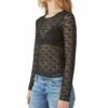 Top 10 ❤️ Lucky Brand Black Sheer Lace Long-Sleeve Top - ???? Women ???? 2 Top 10 ❤️ Lucky Brand Black Sheer Lace Long-Sleeve Top - ???? Women ???? -Lucky Brand Shop zu109522974 main tm1665775480