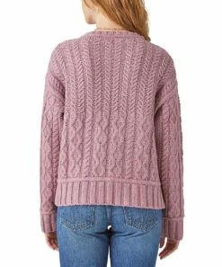 Discount ???? Lucky Brand Mauve Cable-Knit Crewneck Sweater - ???? Women ???? 7 Discount ???? Lucky Brand Mauve Cable-Knit Crewneck Sweater - ???? Women ???? -Lucky Brand Shop zu109531132 alt 2 tm1665775513