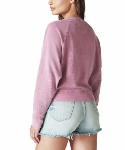 Buy ???? Lucky Brand Mauve Crewneck Raglan Top - ???? Women ???? 7 Buy ???? Lucky Brand Mauve Crewneck Raglan Top - ???? Women ???? -Lucky Brand Shop zu109531133 alt 2 tm1665775513