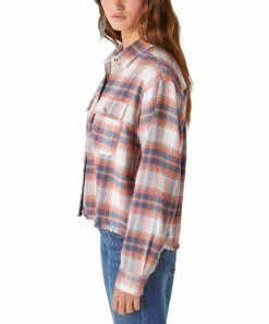 Top 10 ❤️ Lucky Brand Pink & White Plaid Crop Button-Up - ???? Women ???? 7 Top 10 ❤️ Lucky Brand Pink & White Plaid Crop Button-Up - ???? Women ???? -Lucky Brand Shop zu109531254 alt 2 tm1665775563