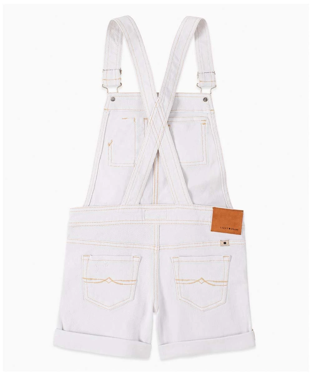Discount ???? Lucky Brand White Kesha Shortalls - ???? Girls For Kids ???? 4 Discount ???? Lucky Brand White Kesha Shortalls - ???? Girls For Kids ???? - Image 2