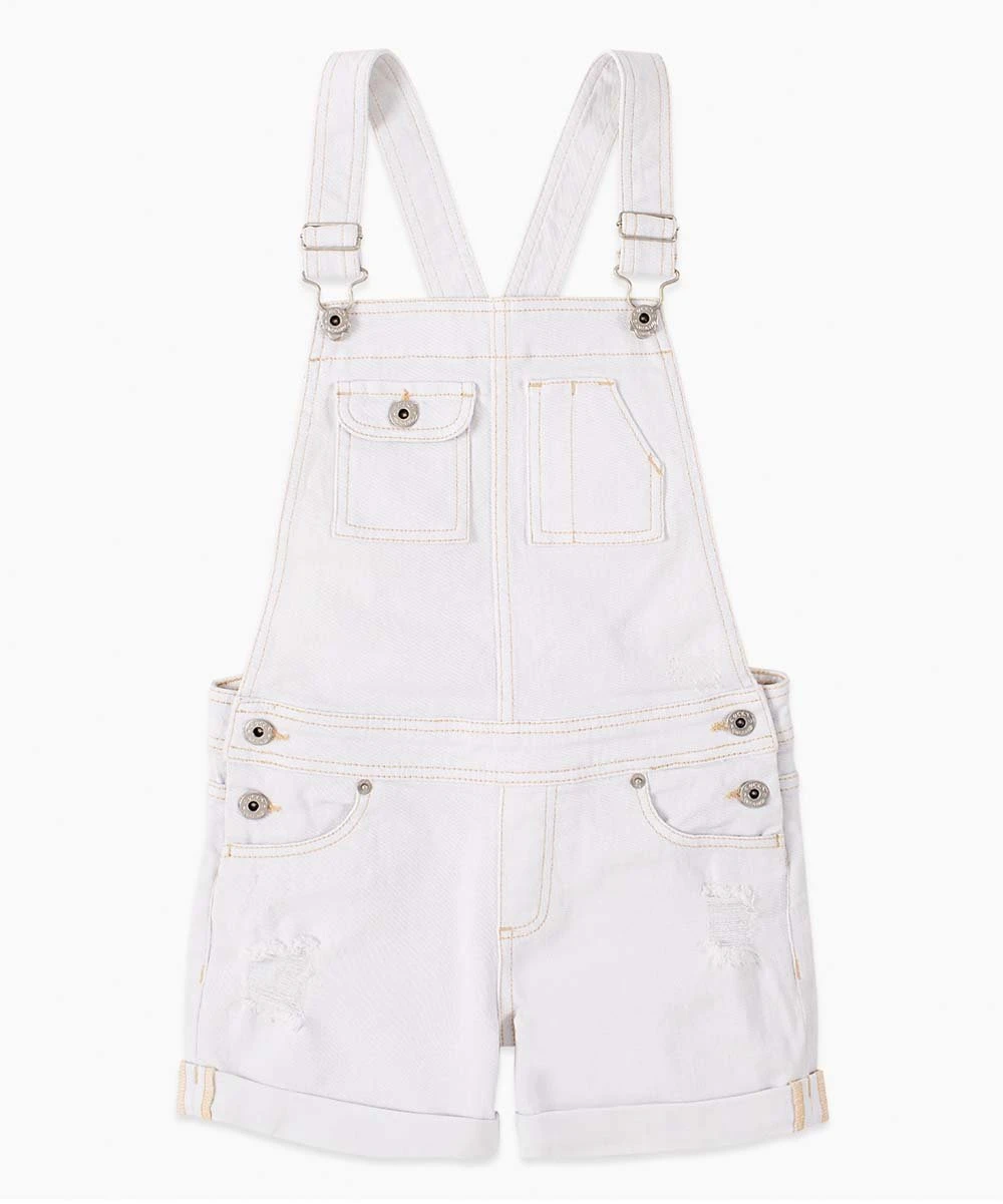 Discount ???? Lucky Brand White Kesha Shortalls - ???? Girls For Kids ???? 3 Discount ???? Lucky Brand White Kesha Shortalls - ???? Girls For Kids ????