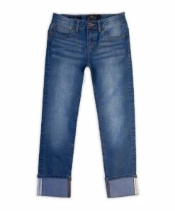 Deals ✨ Lucky Brand Ada Wash Cuffed Boyfriend ???? Jeans - ???? Girls For Kids ⌛